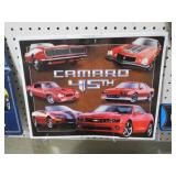 METAL CAMARO ADV. SIGN