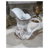 GODINGER & CO ANTIQUE REFLECTIONS PITCHER