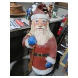 GREAT OLD PAPER MACHE SANTA