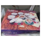 ROYAL FAMILY ASIAN NOODLE BOWL SET NIB