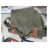 VINTAGE US MILITARY GAS MASK BAG ONLY