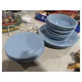 13 PIECES FIESTA WARE CHINA