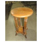 SOLID OAK PLANT STAND