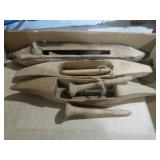 WOOD PRIMITIVE SEWING WINDERS