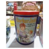 METAL CRACKER JACK TIN