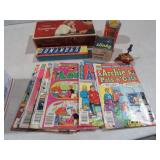 COLLECTION OF VINTAGE COMIC BOOKS, TOYS & MISC