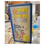 Vintage Sports Locker Card Case Vinyl Case Full