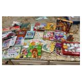 Large Lot of Childrenï¿½s Books, Legos, DVDs, Paint