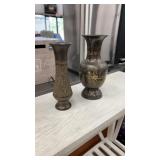 Lovely Floral Vase , and A Beautiful Brass Vase.