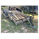 8ft x 16ft Utility Trailer Wooden Floor