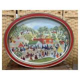 Vintage Sunshine Biscuits Tray