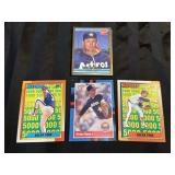 Bundle of 4 Nolan Ryan Baseball Cards and More