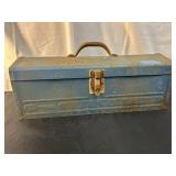 Vintage MODEL Toolbox Mechanics Steel Chest.