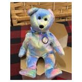 2003 Clubby VI Colorful Bear Vintage Beanie Baby