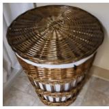 Wicker Laundry Basket 21 x 18