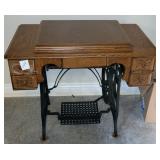 Raymond Treadal Sewing Machine Stand & Sewing