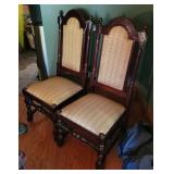 Pair Of Solid Antique Chairs