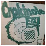 Crokinole Reversable Board New In Box