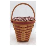 1996 Signed Longaberger Basket W/ 2 Liners -