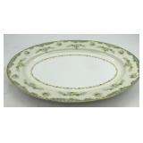 Noritake Morimura M Pre-war Green Large Platter