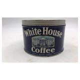 Vintage White House Coffee Can Collectible