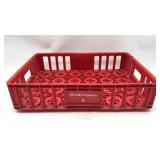 Coca Cola Enerprises Red Plastic Crate