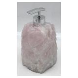 Heavy Rose Quartz Soap Or Lotion Pump