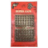 Vintage Sealed Pkg Of Extra Loud Super Caps For