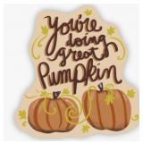 New High Quality Vinyl Sticker Great Pumpkin 3in