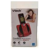 Sealed Vtech Cordless Phone System Red