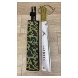 New Machete With Camo Sheath Corded Handle