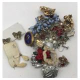 Large Lot Of Antique / Vintage Earrings - 12 Sets