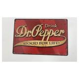 Dr Pepper Metal Sign