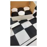 New Oversized Checkers / Tic-tac-toe Set