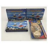 3 New Cub Scout Derby Boat Kits & 1 Pirate Ship Kt