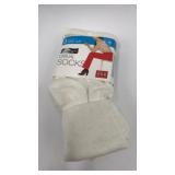 New 3pr Womens Basic Cuff Casual Socks White