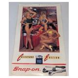 1989 Snap On Pin Up Calendar Some Creases