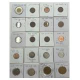 20 Canadian Coins Random Assorted