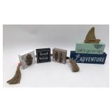 2pc Table Decor Lets Go On An Adventure &