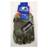 New Cold Weather Jersey Gloves Camo Mens Sz L