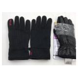 2 Pair Nwot Mens Spyder Winter Gloves & Nwt Head