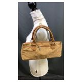 Insulated Wine Bottle Bag - Outer Cork Look