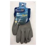 New Hydrahyde Grey Coated Work Gloves Mens Sz Xl