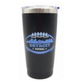 New Detroit Football Travel Mug Tumbler