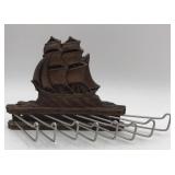 Ornawood Mcm Vintage Ship Tie Rack