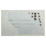 11 Envelopes W/ Forever Stamp - Ready To Use -