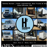 Fleet Liquidation: Box Trucks & Step Vans