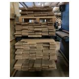 (4) PALLETS: ENGINEERED TONGUE AND GROOVE FLOOR PLANKS