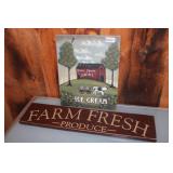 Wooden Farm Signs