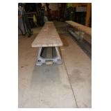 Wooden Top 10 Ft School  Gymnastic Bench